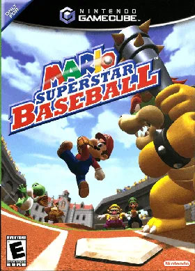 Mario Superstar Baseball box cover front